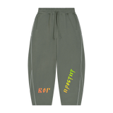 God Forgives — Piping Fleece Sweatpants by MIROLYUB – MIROLYUB New York streetwear sweatpants, streetwear gift for him