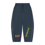 God Forgives — Piping Fleece Sweatpants by MIROLYUB – MIROLYUB New York streetwear sweatpants, streetwear gift for him