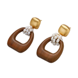 Jasna Drop Earrings by MIROLYUB – handmade designer earrings, jewelry gift for her, New York jewelry