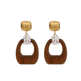 Jasna Drop Earrings by MIROLYUB – handmade designer earrings, jewelry gift for her, New York jewelry