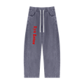 Khuy Voyne — Mineral-Wash Barrel Sweatpants by MIROLYUB – MIROLYUB New York streetwear sweatpants, streetwear gift for him