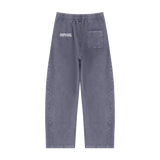 Khuy Voyne — Mineral-Wash Barrel Sweatpants by MIROLYUB – MIROLYUB New York streetwear sweatpants, streetwear gift for him
