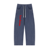 Khuy Voyne — Mineral-Wash Barrel Sweatpants by MIROLYUB – MIROLYUB New York streetwear sweatpants, streetwear gift for him