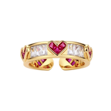 Lyubomil Ring by MIROLYUB – handmade designer ring, jewelry gift for her, New York jewelry