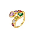 Lyubomira Heart Ring by MIROLYUB – handmade designer ring, jewelry gift for her, New York jewelry