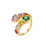 Lyubomira Heart Ring by MIROLYUB – handmade designer ring, jewelry gift for her, New York jewelry