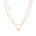 Lyuboslava Heart Necklace by MIROLYUB – handmade designer necklace, jewelry gift for her, New York jewelry