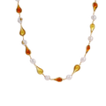 Medena Baroque Necklace by MIROLYUB – handmade designer necklace, jewelry gift for her, New York jewelry