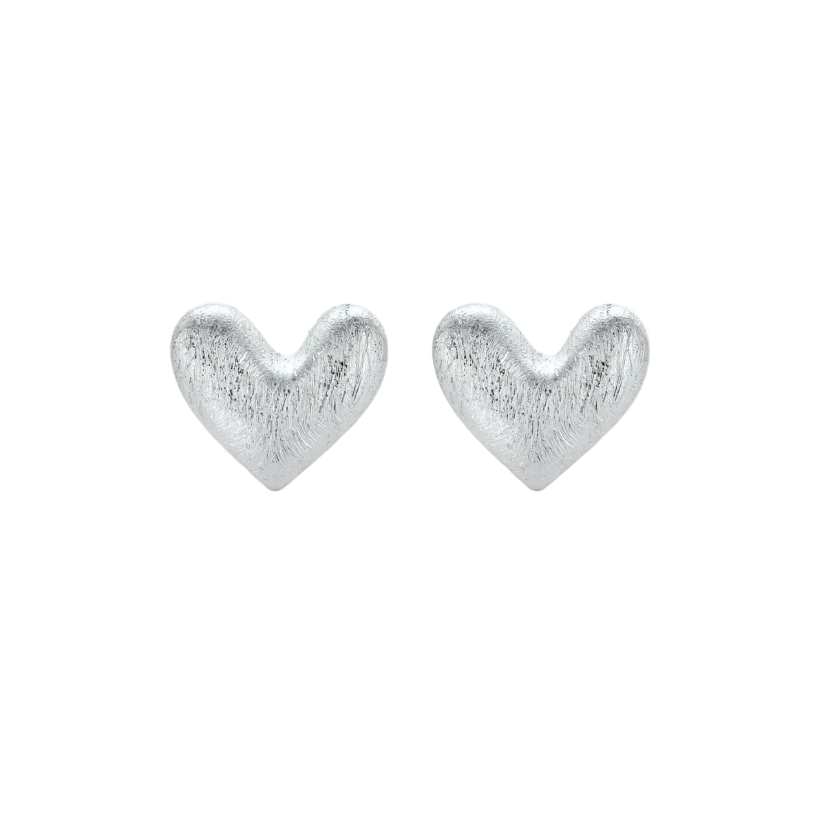 Milica Heart Studs by MIROLYUB – MIROLYUB New York streetwear piece, designer gift