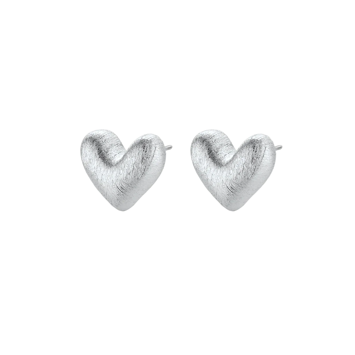 Milica Heart Studs by MIROLYUB – MIROLYUB New York streetwear piece, designer gift