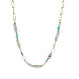 Morana Necklace by MIROLYUB – handmade designer necklace, jewelry gift for her, New York jewelry