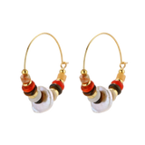 Nadezhda Pearl Earrings by MIROLYUB – handmade designer earrings, jewelry gift for her, New York jewelry