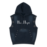 New York — Eyelet Hoodie by MIROLYUB – MIROLYUB New York streetwear hoodie, streetwear gift for him