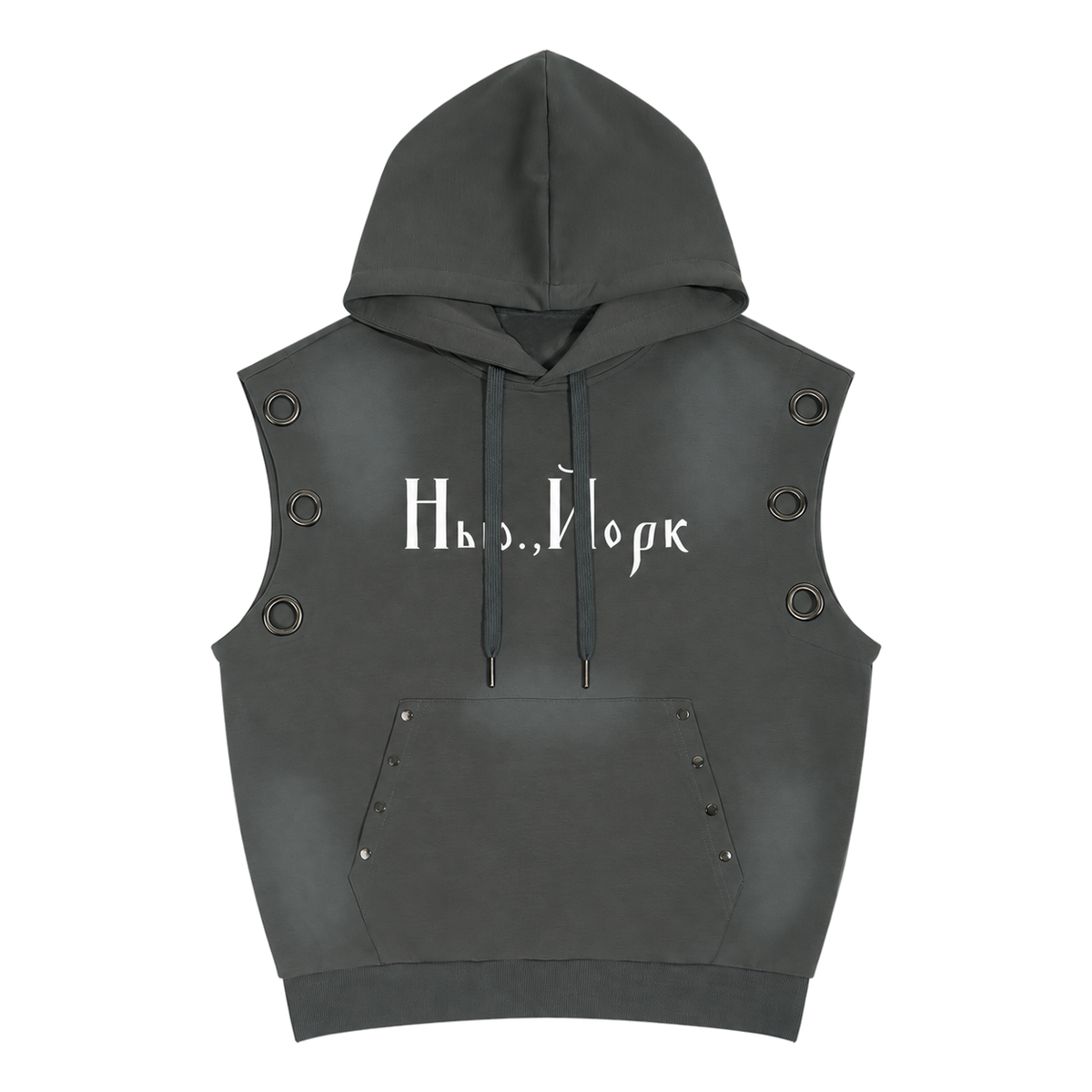 New York — Eyelet Hoodie by MIROLYUB – MIROLYUB New York streetwear hoodie, streetwear gift for him