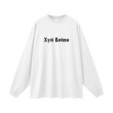 Oversized Unisex Long Sleeve T-Shirt by MIROLYUB – MIROLYUB New York streetwear long sleeve tee, streetwear gift for him