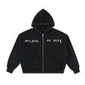 Pizdets / Ne Yebyot — Full-Zip Hoodie by MIROLYUB – MIROLYUB New York streetwear hoodie, streetwear gift for him