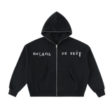 Pizdets / Ne Yebyot — Full-Zip Hoodie by MIROLYUB – MIROLYUB New York streetwear hoodie, streetwear gift for him