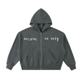 Pizdets / Ne Yebyot — Full-Zip Hoodie by MIROLYUB – MIROLYUB New York streetwear hoodie, streetwear gift for him