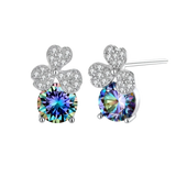 Rada Clover Studs by MIROLYUB – MIROLYUB New York streetwear piece, designer gift