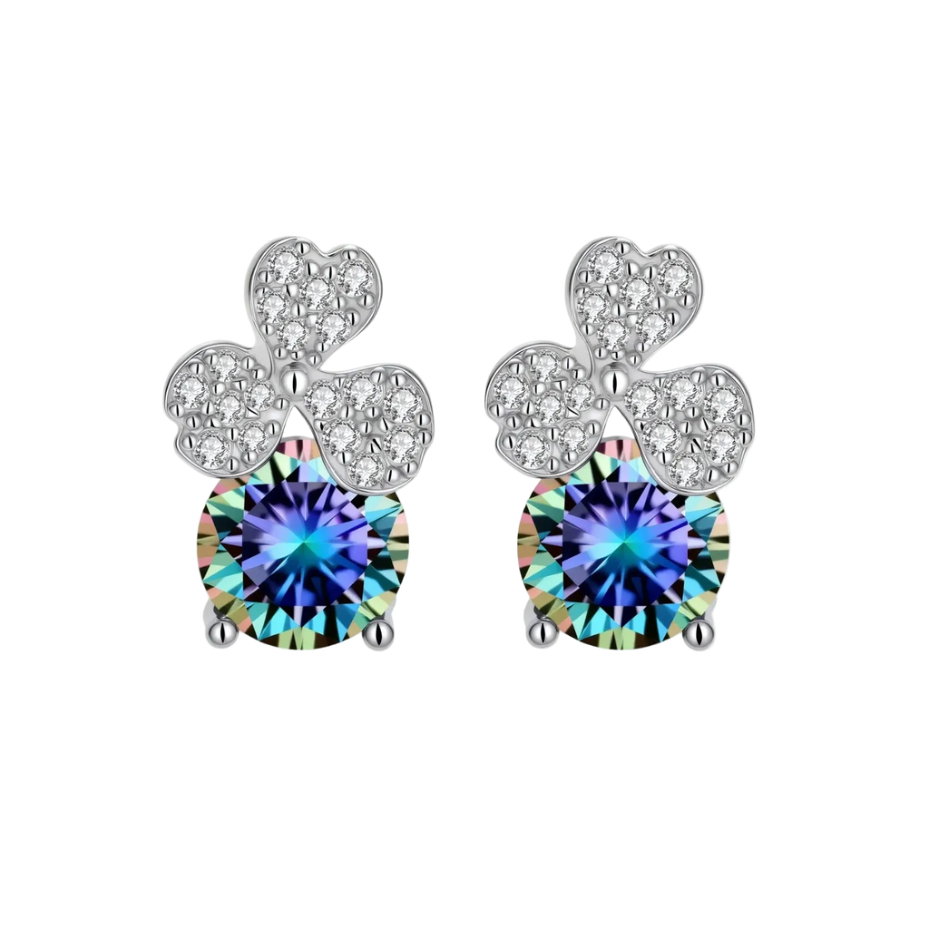 Rada Clover Studs by MIROLYUB – MIROLYUB New York streetwear piece, designer gift