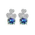 Rada Clover Studs by MIROLYUB – MIROLYUB New York streetwear piece, designer gift
