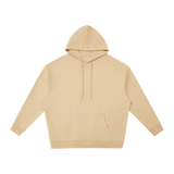 MIROLYUB Shelter Pullover Hoodie in Khaki, front view
