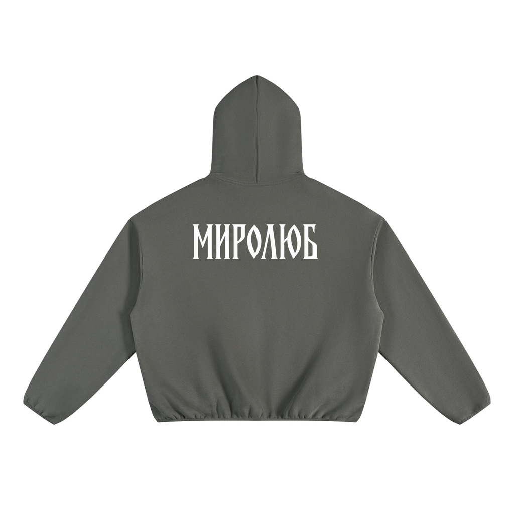 Suchka Krashena — Piping Hoodie by MIROLYUB – MIROLYUB New York streetwear hoodie, streetwear gift for him
