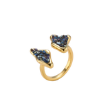 Svetlina Ring by MIROLYUB – handmade designer ring, jewelry gift for her, New York jewelry