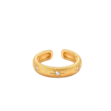 Svetomir Cuff Ring by MIROLYUB – handmade designer ring, jewelry gift for her, New York jewelry