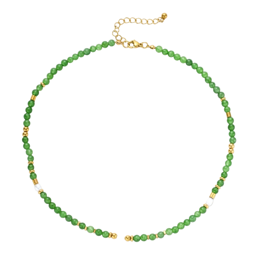 Vidana Layered Necklace by MIROLYUB – handmade designer necklace, jewelry gift for her, New York jewelry