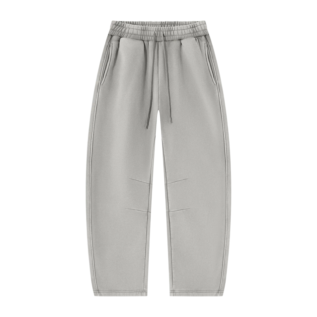 Vintage Wash — Barrel-Leg Fleece Sweatpants by MIROLYUB – MIROLYUB New York streetwear sweatpants, streetwear gift for him
