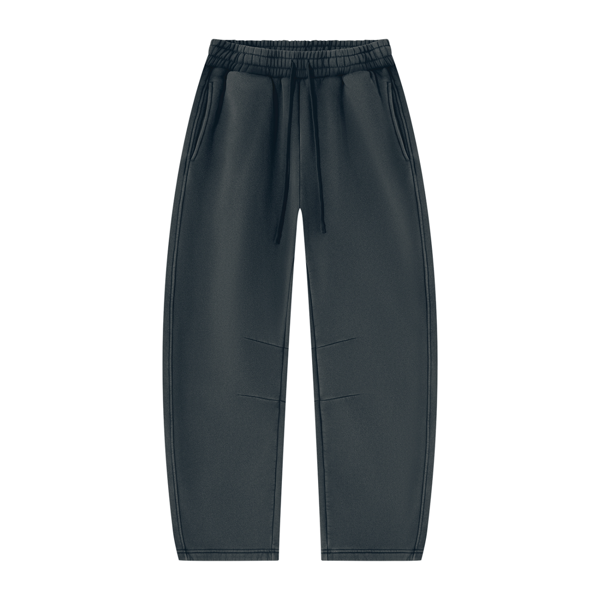 Vintage Wash — Barrel-Leg Fleece Sweatpants by MIROLYUB – MIROLYUB New York streetwear sweatpants, streetwear gift for him