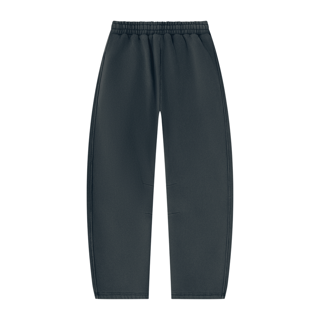 Vintage Wash — Barrel-Leg Fleece Sweatpants by MIROLYUB – MIROLYUB New York streetwear sweatpants, streetwear gift for him