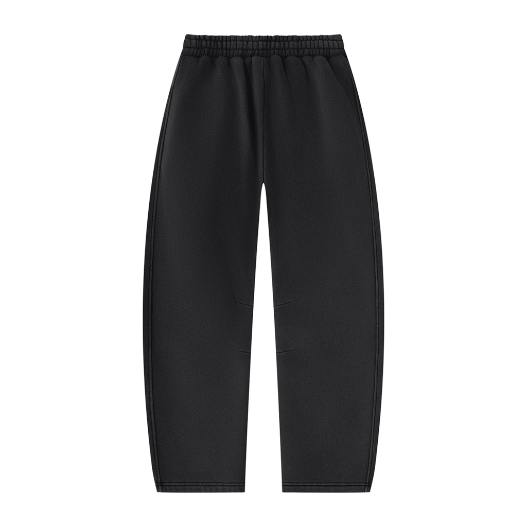 Vintage Wash — Barrel-Leg Fleece Sweatpants by MIROLYUB – MIROLYUB New York streetwear sweatpants, streetwear gift for him