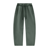 Vintage Wash — Barrel-Leg Fleece Sweatpants by MIROLYUB – MIROLYUB New York streetwear sweatpants, streetwear gift for him