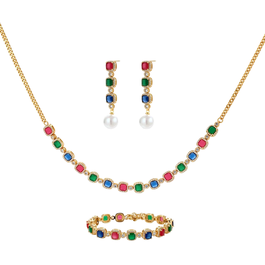 Vladana Jewelry Set by MIROLYUB – MIROLYUB New York streetwear piece, designer gift