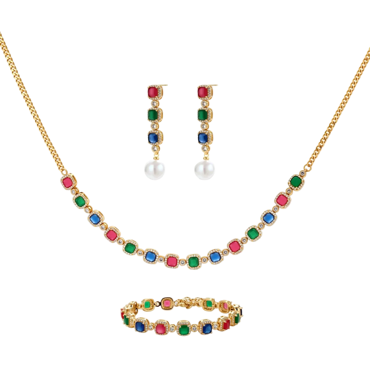 Vladana Jewelry Set by MIROLYUB – MIROLYUB New York streetwear piece, designer gift