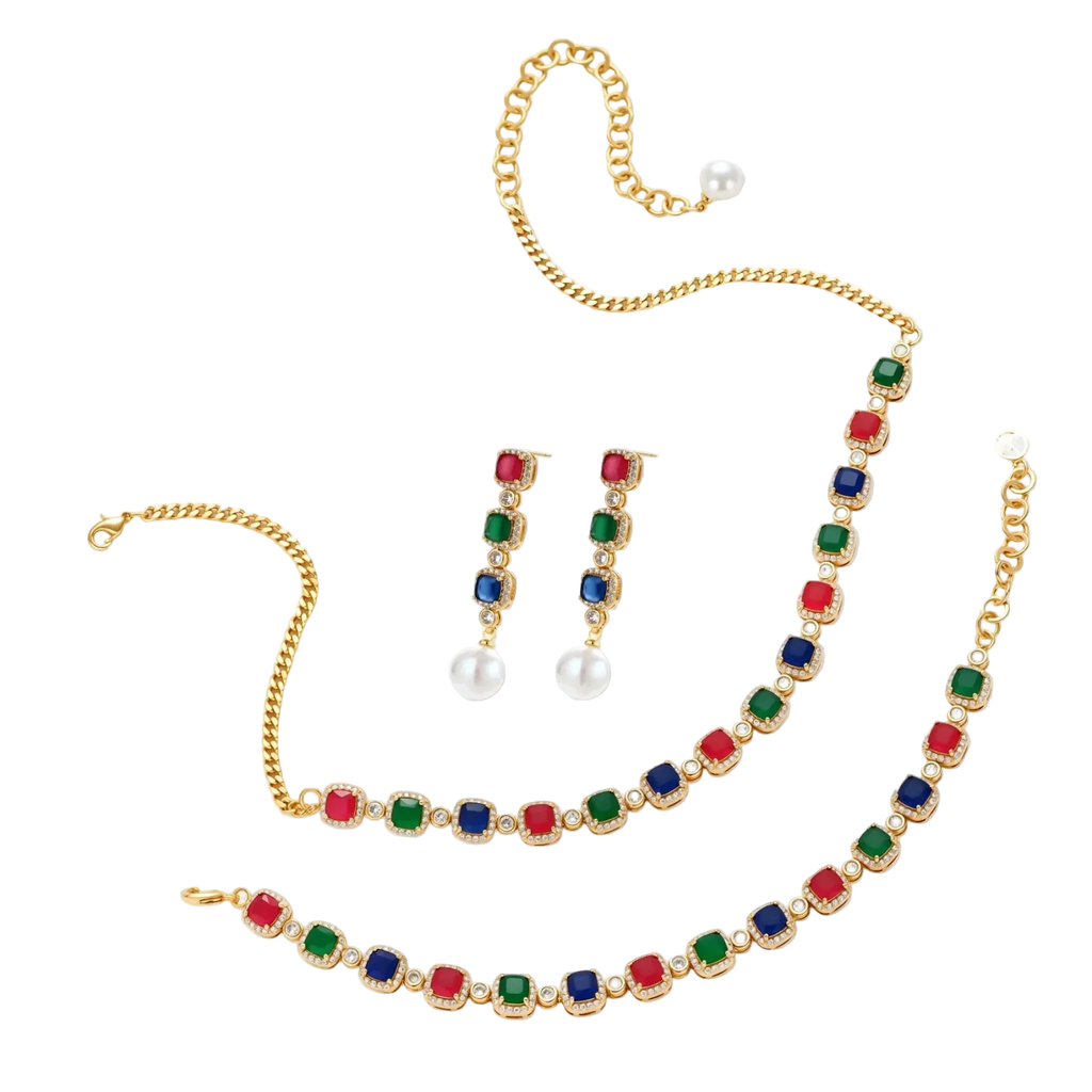 Vladana Jewelry Set by MIROLYUB – MIROLYUB New York streetwear piece, designer gift