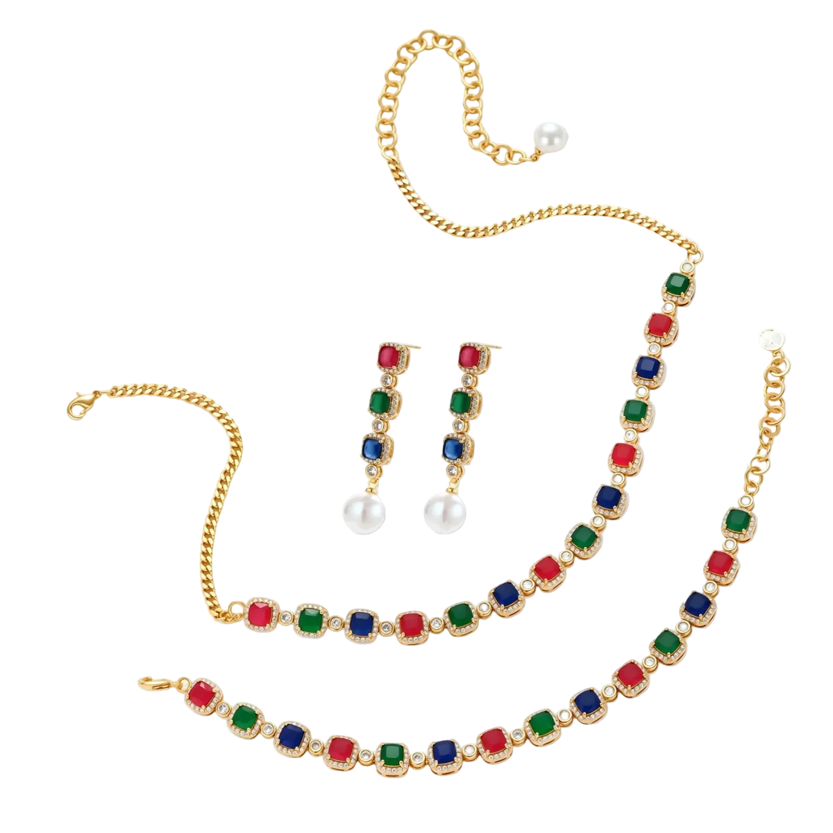 Vladana Jewelry Set by MIROLYUB – MIROLYUB New York streetwear piece, designer gift