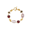 Vladena Charm Bracelet by MIROLYUB – handmade designer bracelet, jewelry gift for her, New York jewelry