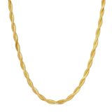 Vseslav Snake Necklace by MIROLYUB – handmade designer necklace, jewelry gift for her, New York jewelry