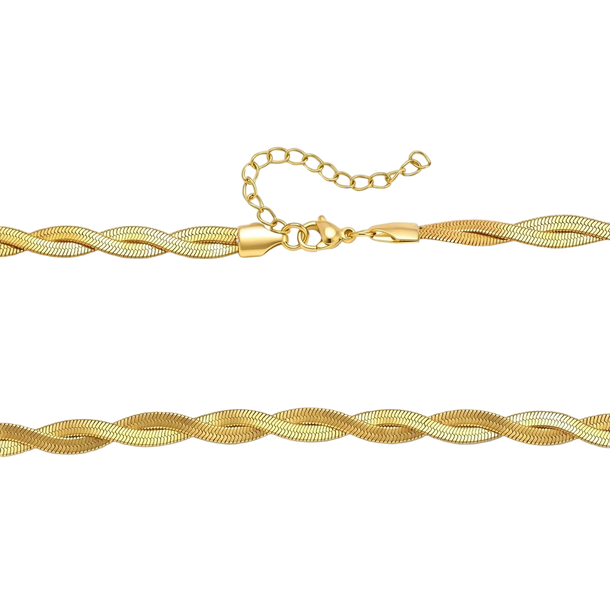 Vseslav Snake Necklace by MIROLYUB – handmade designer necklace, jewelry gift for her, New York jewelry