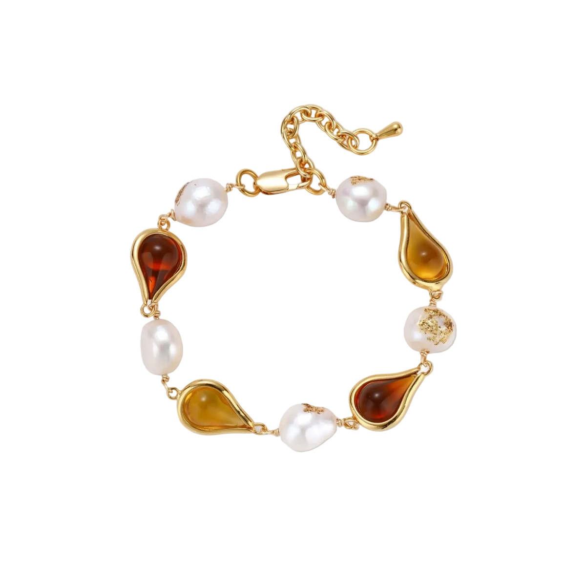 Zlatina Teardrop Bracelet by MIROLYUB – handmade designer bracelet, jewelry gift for her, New York jewelry