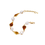 Zlatina Teardrop Bracelet by MIROLYUB – handmade designer bracelet, jewelry gift for her, New York jewelry