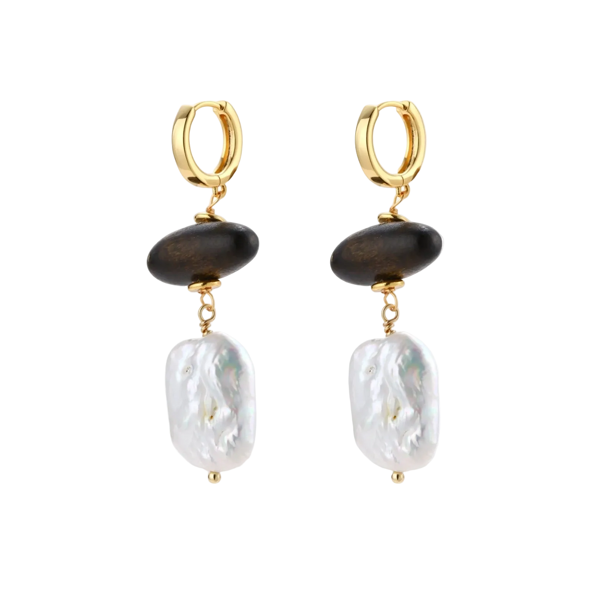 Zlatka Drop Earrings by MIROLYUB – handmade designer earrings, jewelry gift for her, New York jewelry