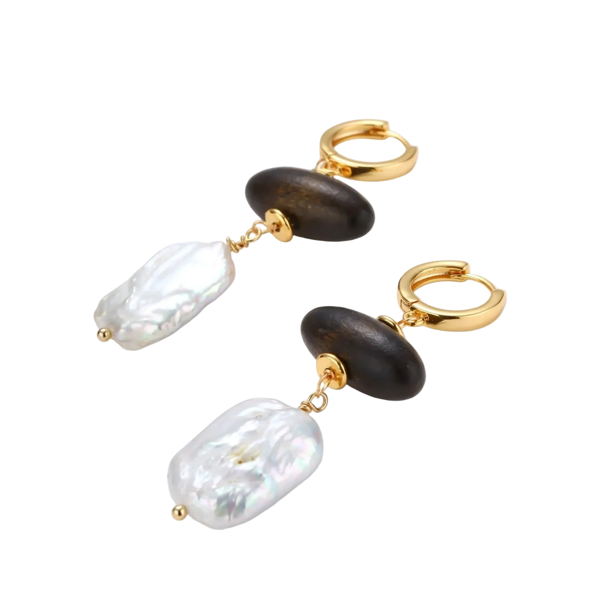 Zlatka Drop Earrings by MIROLYUB – handmade designer earrings, jewelry gift for her, New York jewelry