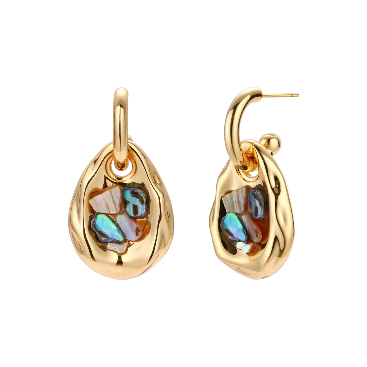 Zora Convertible Hoops by MIROLYUB – MIROLYUB New York streetwear piece, designer gift